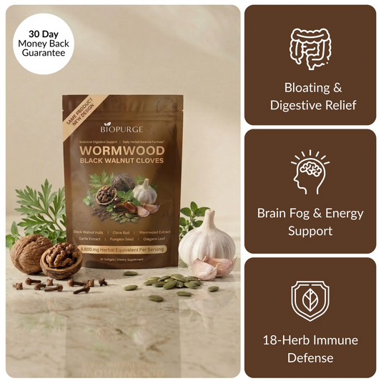 Black Walnut Wormwood Cleanse - 6,600mg softgels